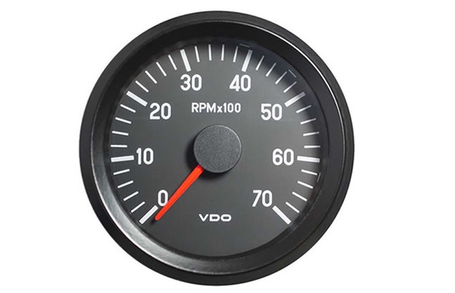 VDO Vision Tachometer 7000 RPM Gauge